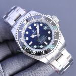 High Replica Rolex Deepsea Watch D-Blue Face Stainless Steel strap Black Ceramic Bezel  44mm